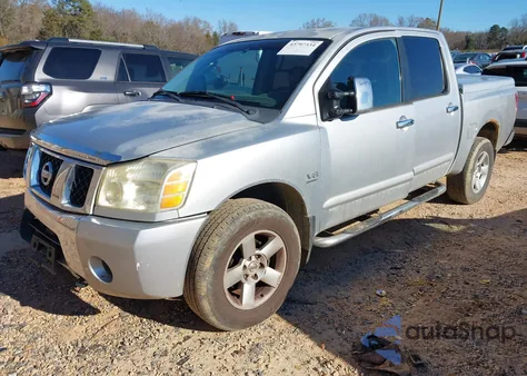 2004 Nissan Titan Se из США, поврежденный, VIN 1N6AA07B94N567161